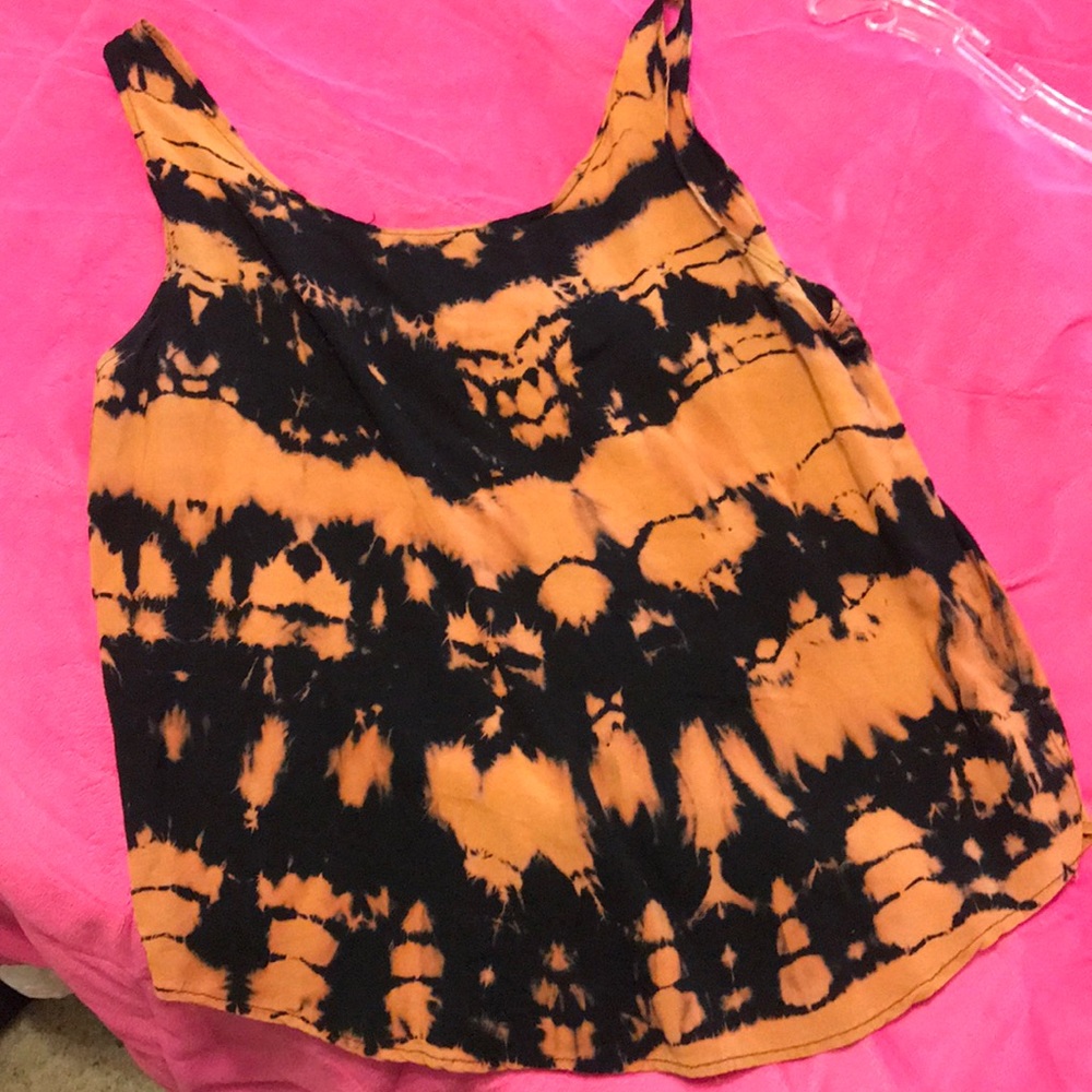 Black and Tan tank top